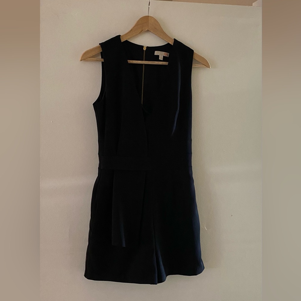 Gianni Bini Black Sleeveless Romper